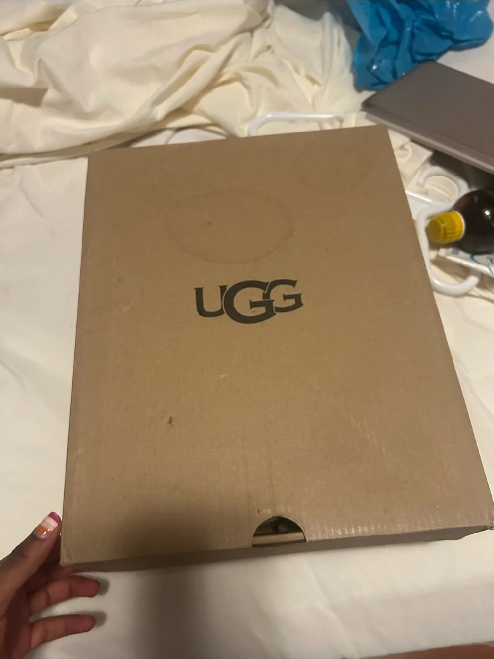 UGG Kids Chestnut Mini Classic Boot - Tan Suede